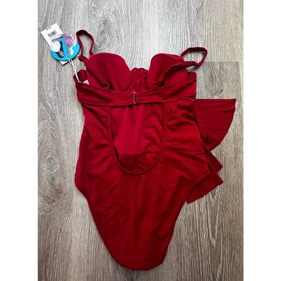 RHODE | One Piece Bathing‎ Suit | Red | NWT | SZ S (4-6) - Picture 7 of 7
